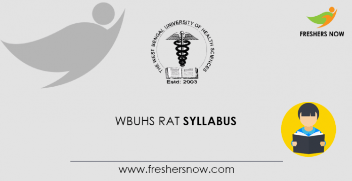 WBUHS RAT Syllabus
