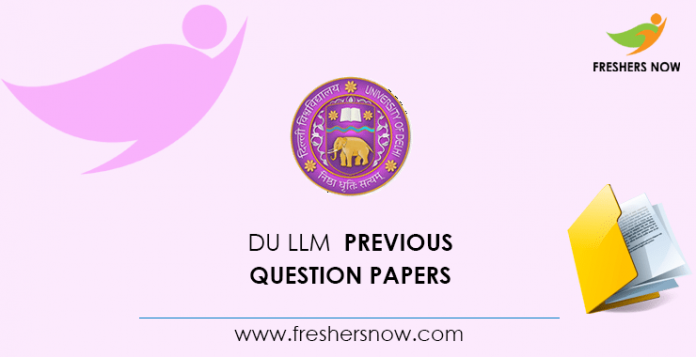 DU LLM Previous Question Papers