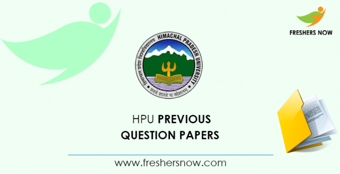 HPU Clerk Previous Question Papers