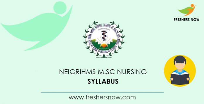NEIGRIHMS M.Sc Nursing Syllabus