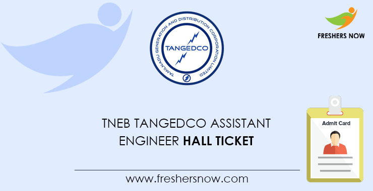 Tneb Tangedco Ae Hall Ticket 2021 Assistant Engineer Exam Date