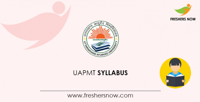 UAPMT Syllabus