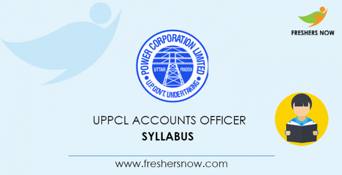 UPPCL Accounts Officer Syllabus 2020