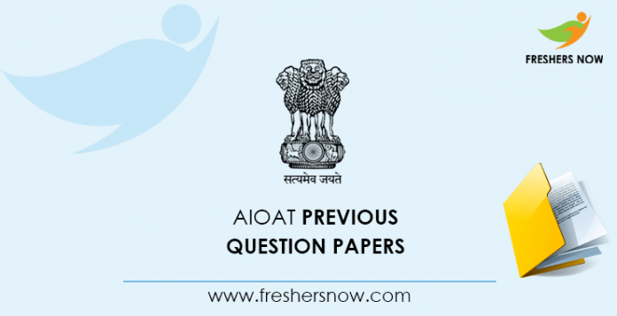AIOAT Previous Question Papers