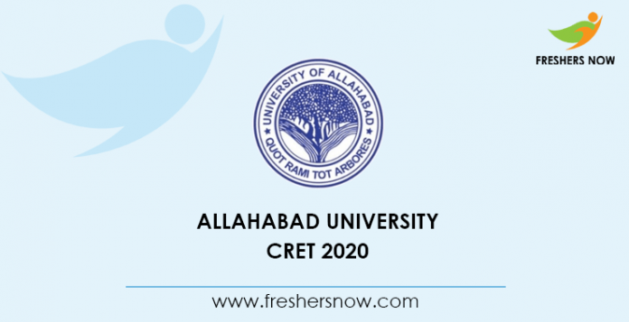 Allahabad University CRET 2020