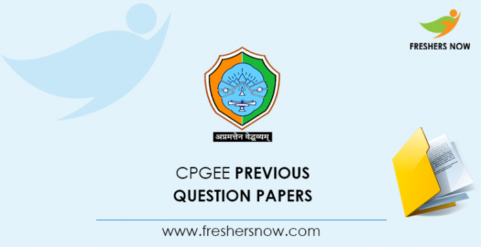 CPGEE Previous Question Papers