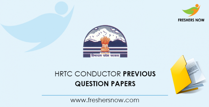 HRTC Conductor Previous Question Papers