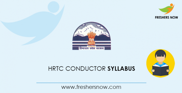 HRTC Conductor Syllabus 2020