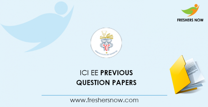 ICI EE Previous Question Papers