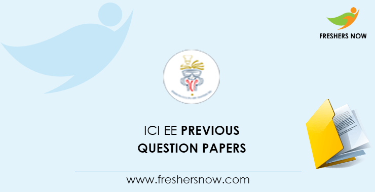 ICI EE Previous Question Papers PDF Download (BBA, MBA)