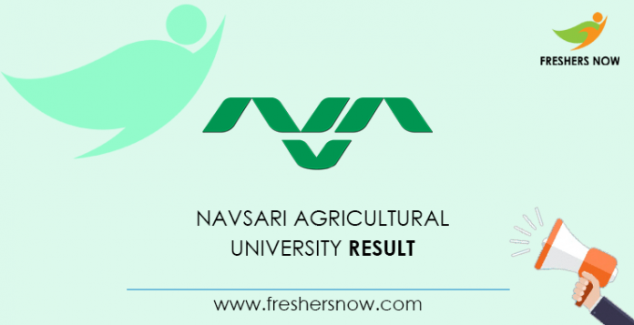 Navsari Agricultural University Result