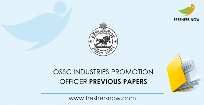 OSSC Industries Promotion Officer Previous Question Papers