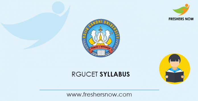 RGUCET Syllabus