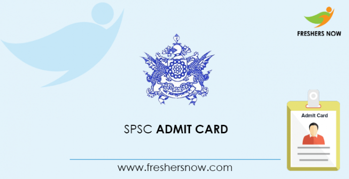 SPSC Pressman Admit Card