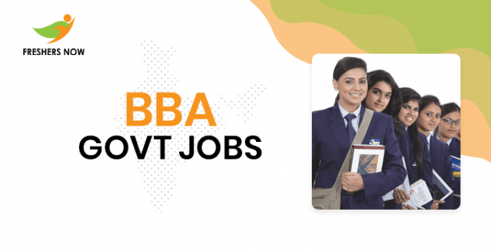 BBA Government Jobs 2025 | Govt Jobs After BBA