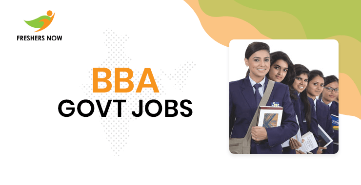 BBA Govt Jobs