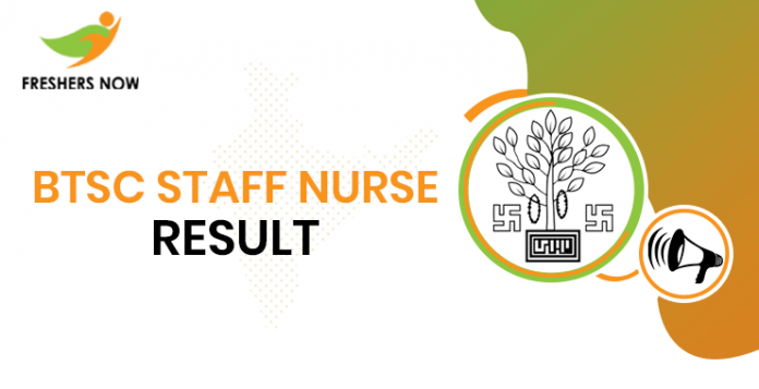 BTSC Staff Nurse Result