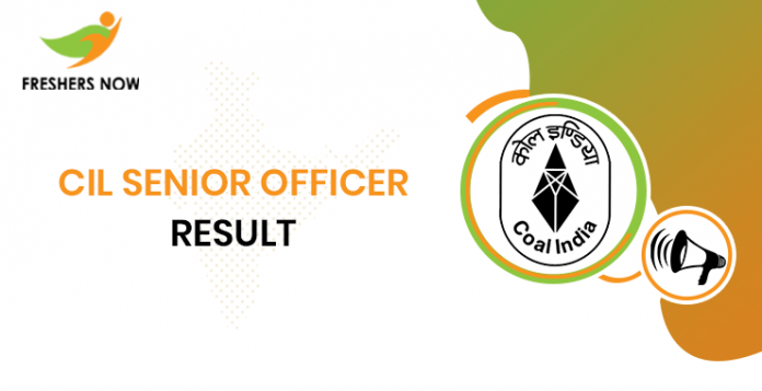 CIL Senior Officer Result