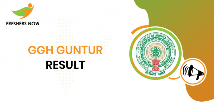 GGH Guntur Staff Nurse Result