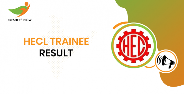 HECL Trainee Result