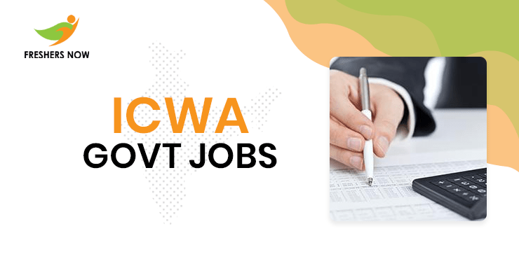 ICWA Govt Jobs