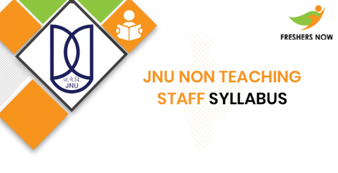JNU Junior Assistant Syllabus 2020