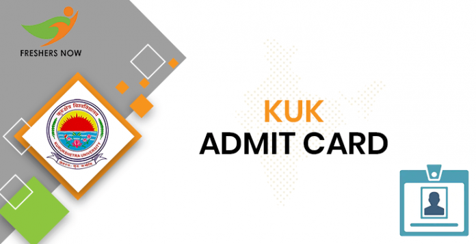 KUK Admit Card