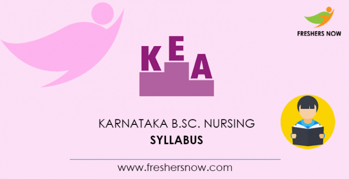 Karnataka B.Sc. Nursing Syllabus