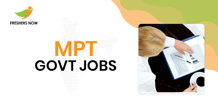 MPT Govt Jobs