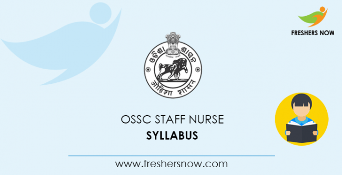 OSSC Staff Nurse Syllabus 2020