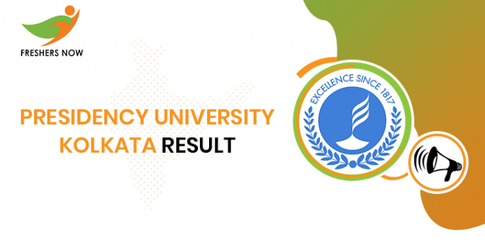 Presidency University Kolkata Result
