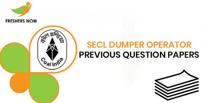 SECL Dumper Operator Previous Question Papers
