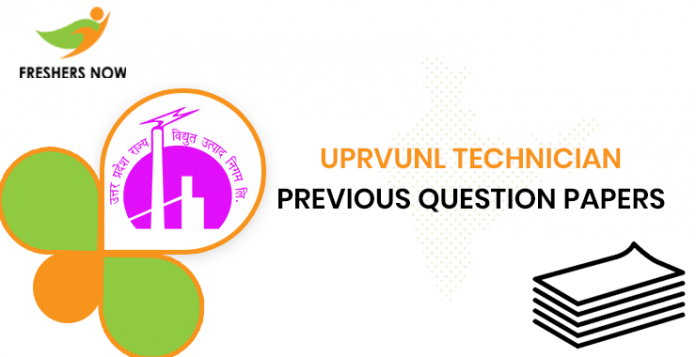 UPRVUNL Technician Previous Question Papers