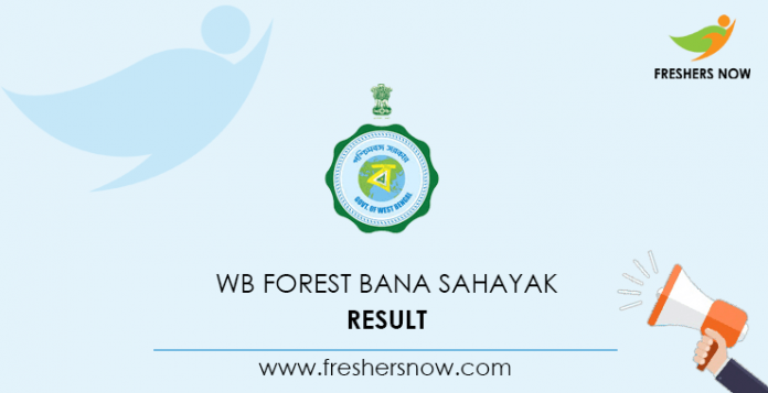 WB Forest Bana Sahayak Result