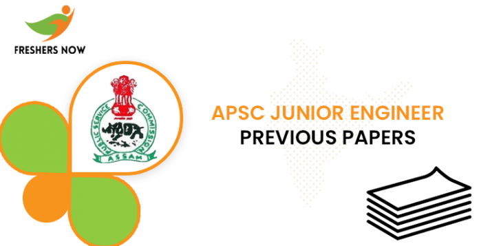 APSC Junior Engineer Previous Question Papers