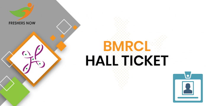 BMRCL Executive Assistant Hall Ticket