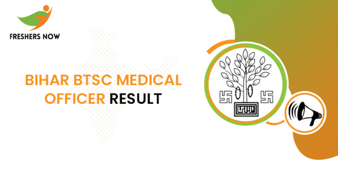 Bihar BTSC Medical Officer Result