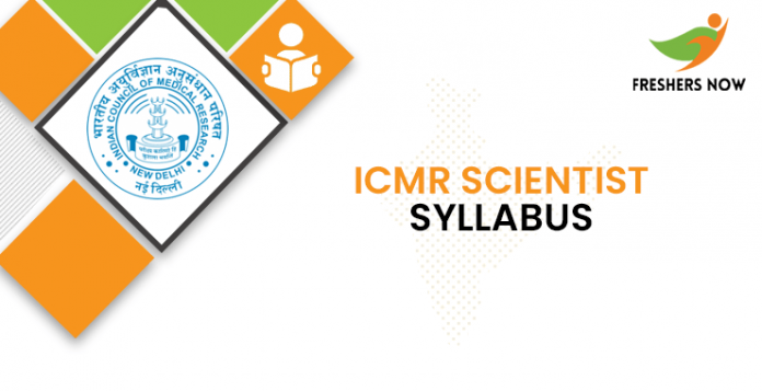ICMR Scientist Syllabus 2020