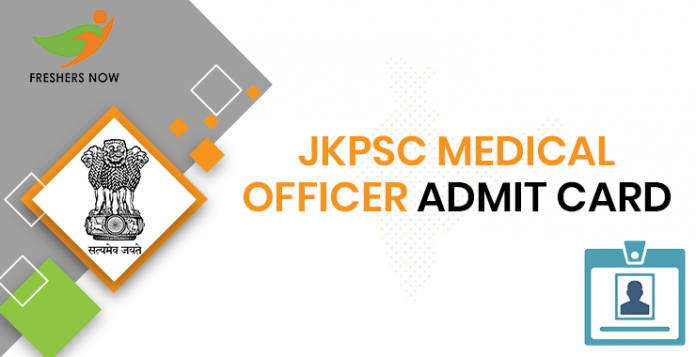 JKPSC Medical Officer Admit Card