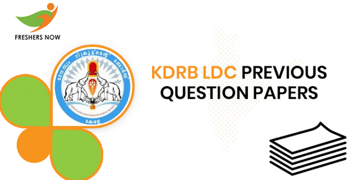 KDRB LDC Previous Question Papers