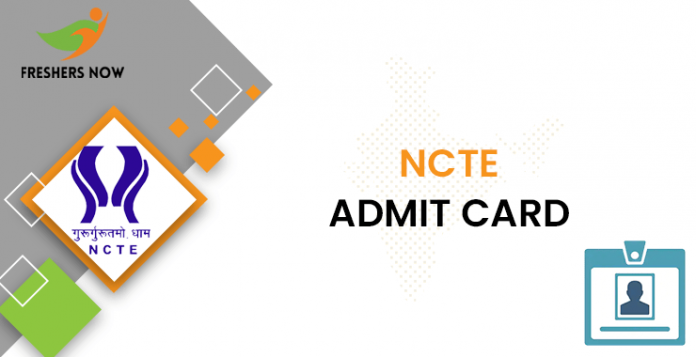 NCTE Admit Card