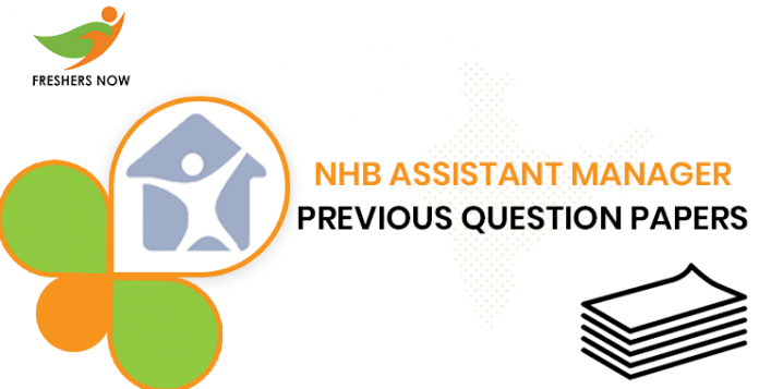 NHB Assistant Manager Previous Question Papers