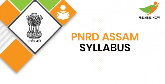 PNRD Assam Syllabus 2020