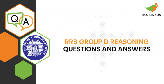 RRB Group D Reasoning Questions and Answers 