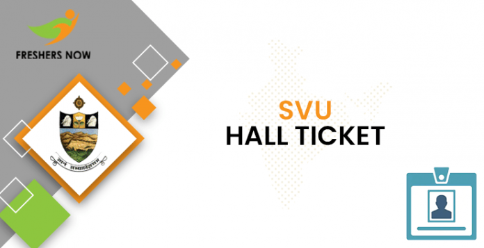 SVU Hall Ticket