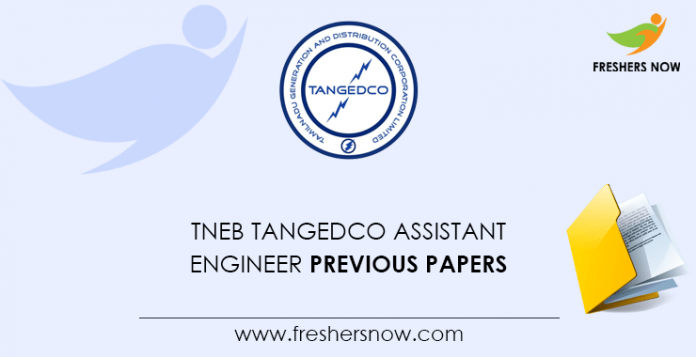 TNEB TANGEDCO AE Previous Question Papers