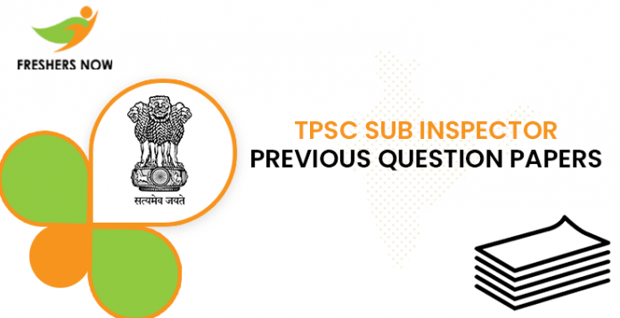 TPSC SI Previous Question Papers