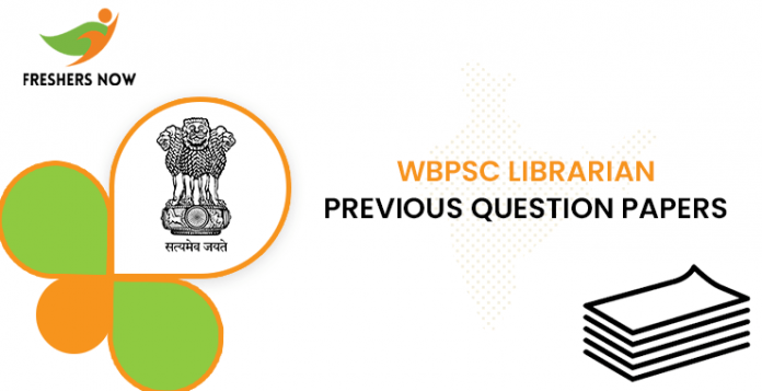 WBPSC Librarian Previous Question Papers