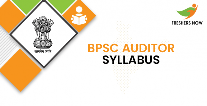 BPSC Auditor Syllabus