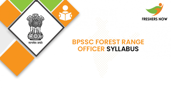 BPSSC Forest Range Officer Syllabus 2020